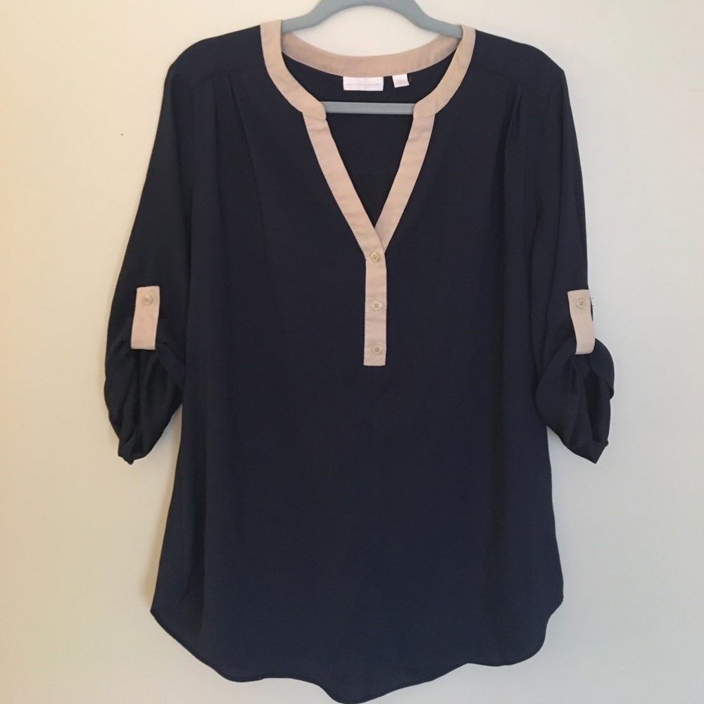 NY&C 3/4 Sleeve Top
