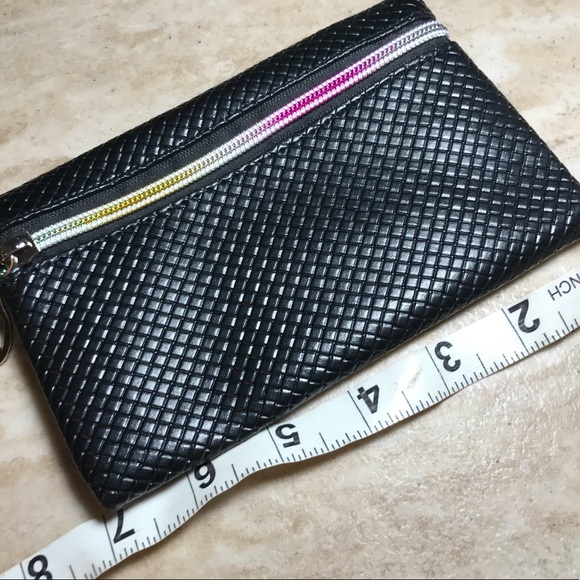 Rainbow leather cluch/makeup bag - Picture 4 of 4