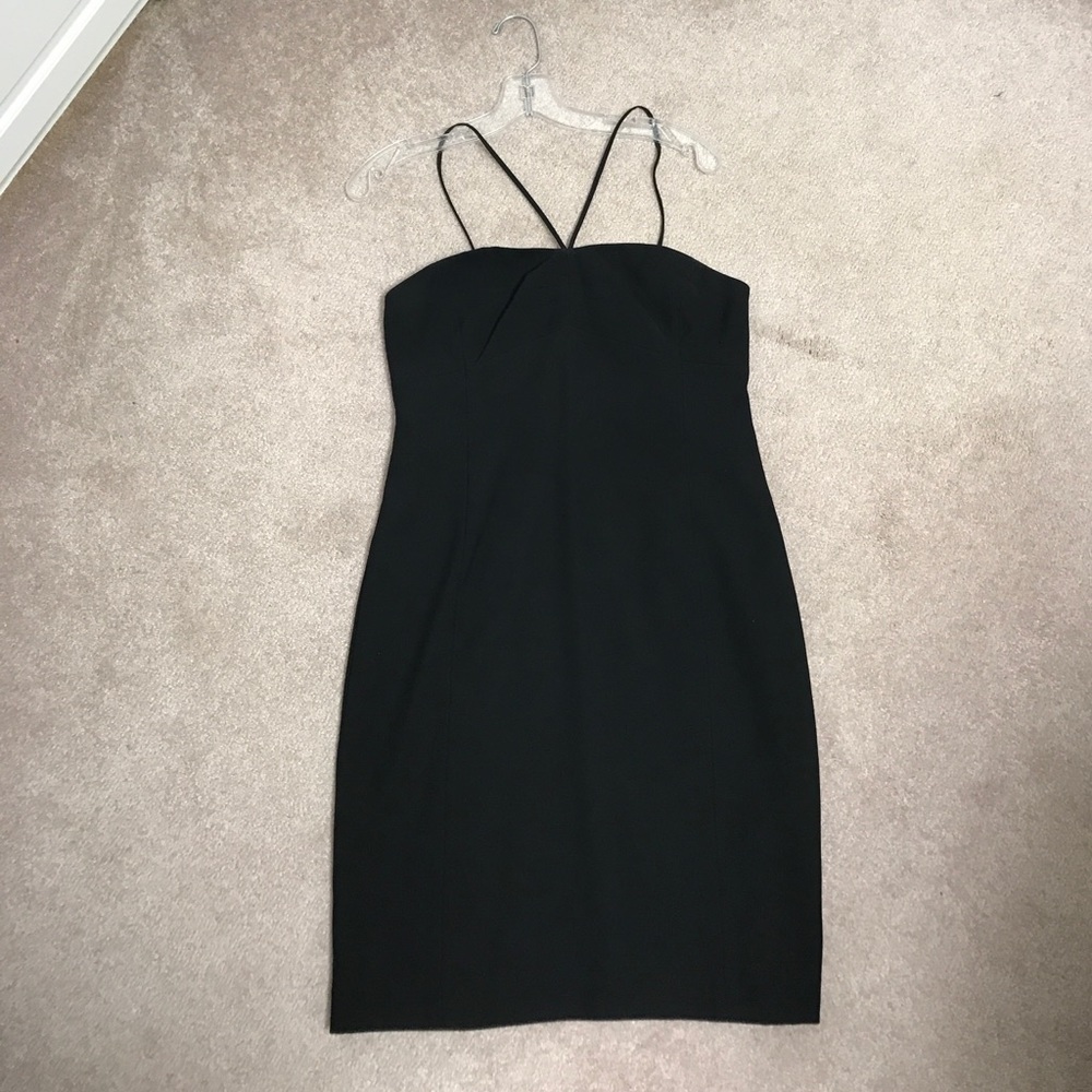 Black cocktail dress