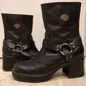 Harley Davidson leather boots