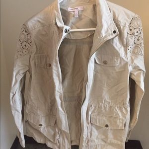 Light Kaki Fashion Jacket