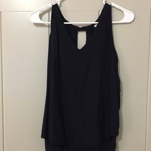 Navy blue business top from Old Navy