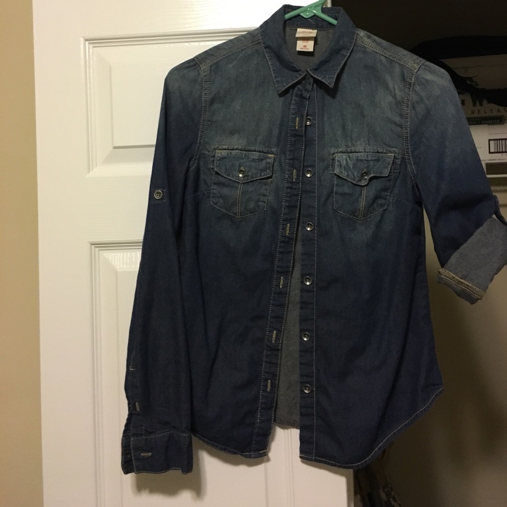 Chambray button down