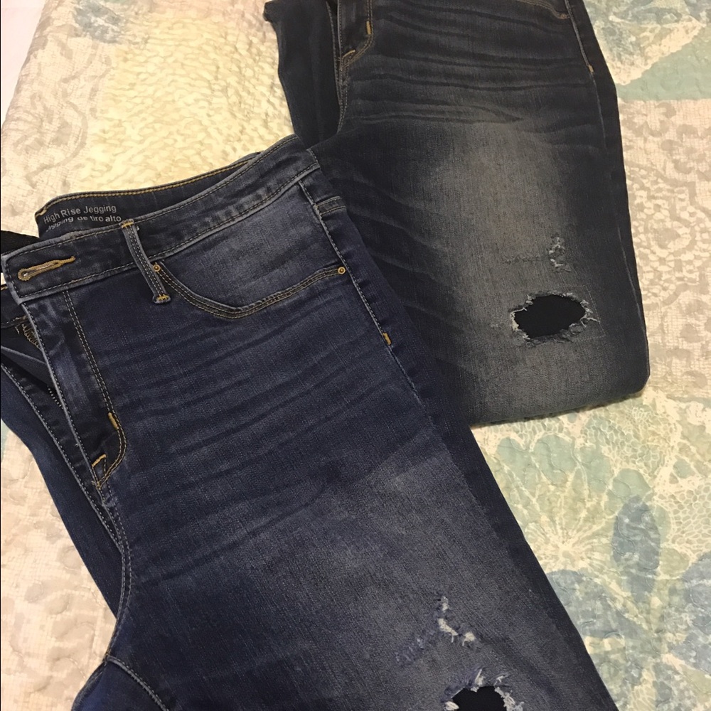 Blue jeans, High Rise Jegging