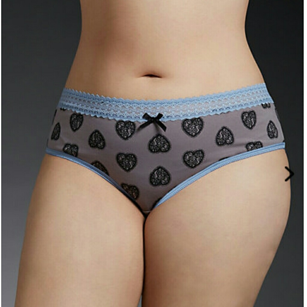 Lace heart hipster panties*lowest price*