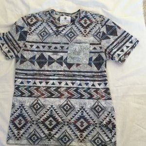 Men's tribal print t-shirt