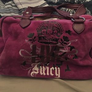 Authentic Juicy Couture Royal Bowler Handbag Authentic Juicy Couture Royal Bowler Handbag