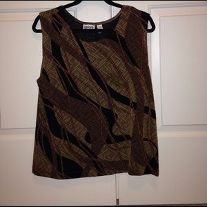 Chico's abstract tank top