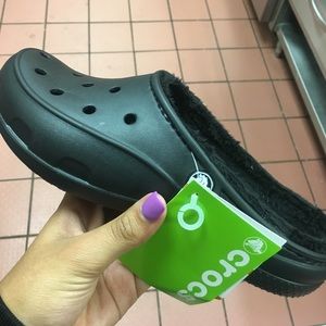 Women's Crocs Freesail Fuzz Lined Clog