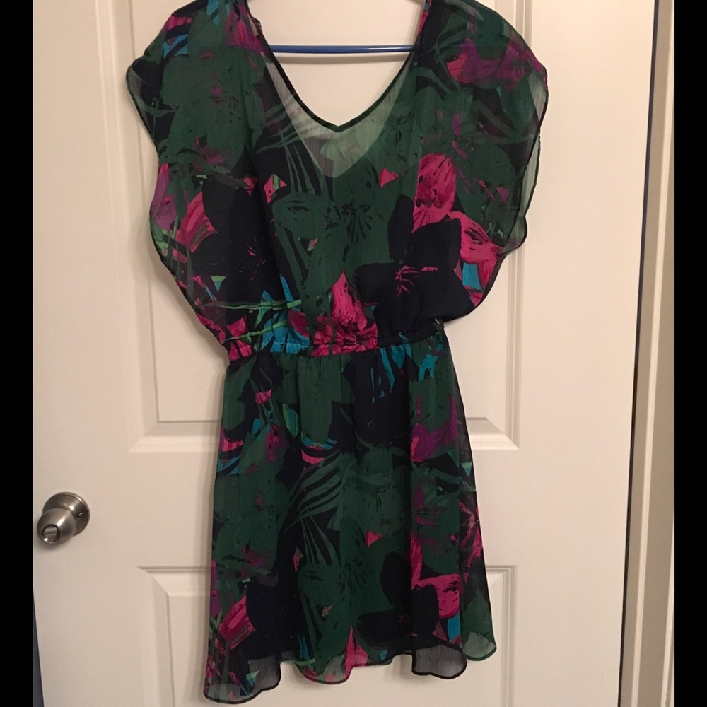 Floral Dress - Express