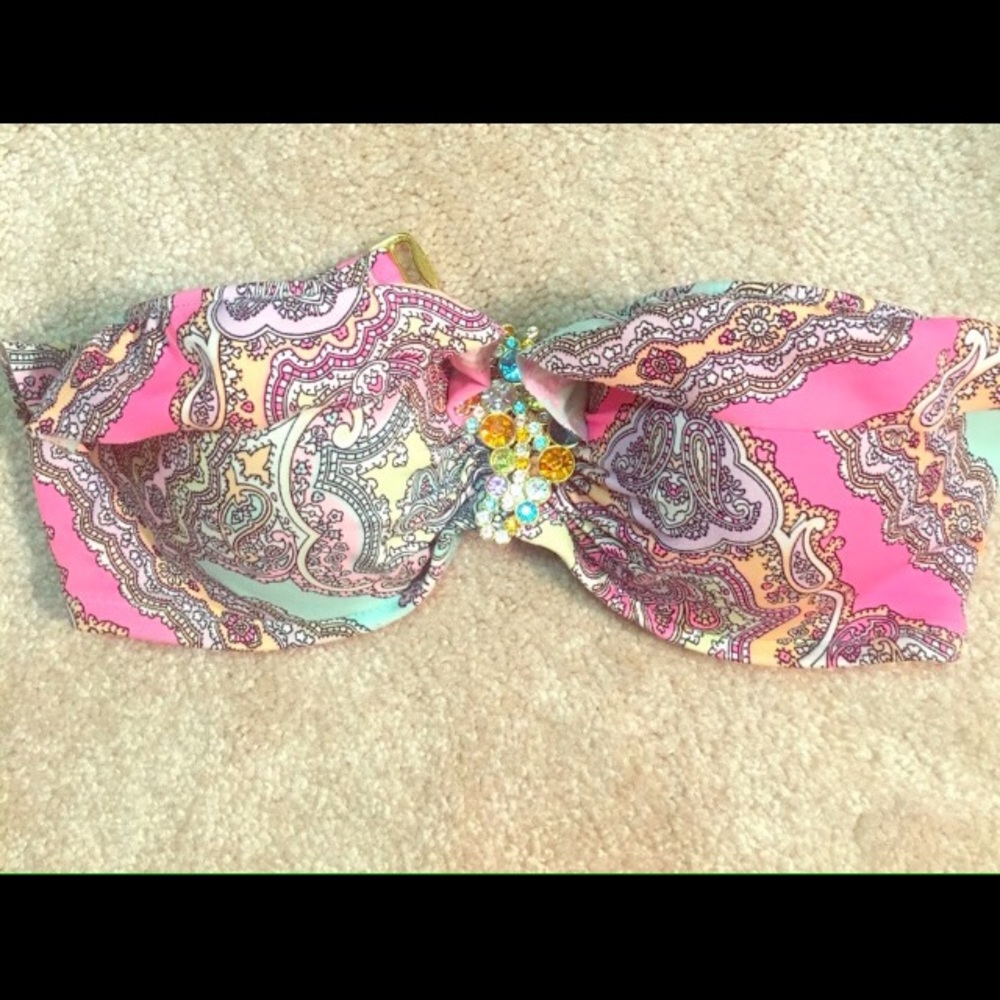 Victoria Secret's paisley bathing swim suit top
