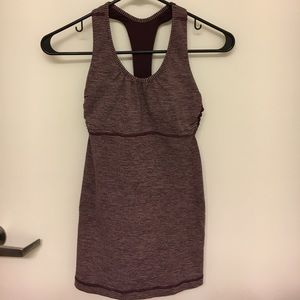 Lululemon Top with Built-In Bra