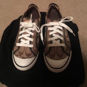Coach tennis shoes. Size 6.5