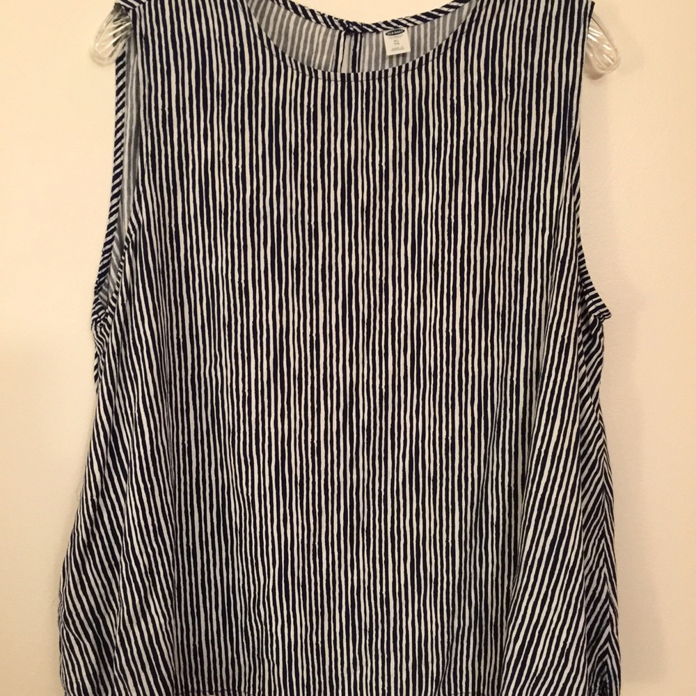 striped tank top