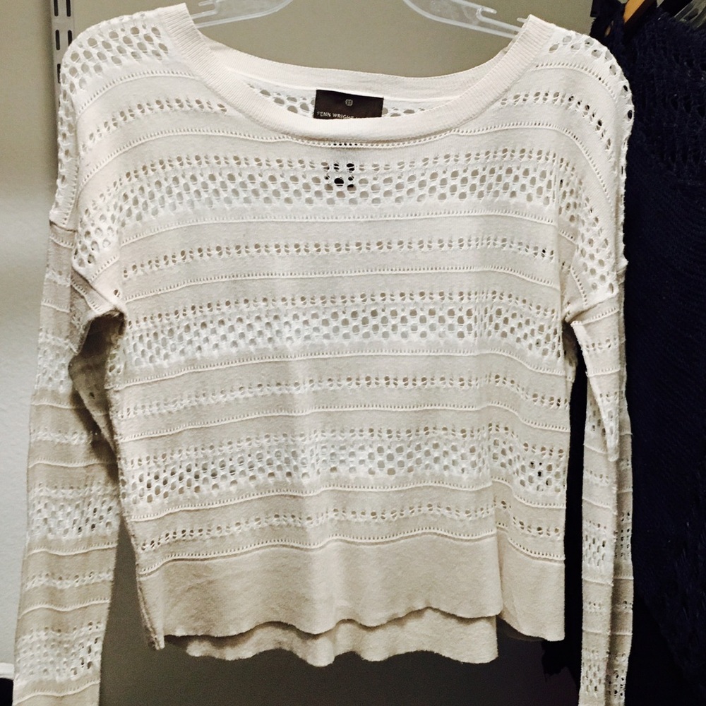 Cream sweater - light yet fashionable