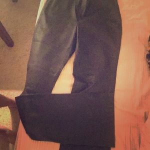ZARA LEATHER PANTS