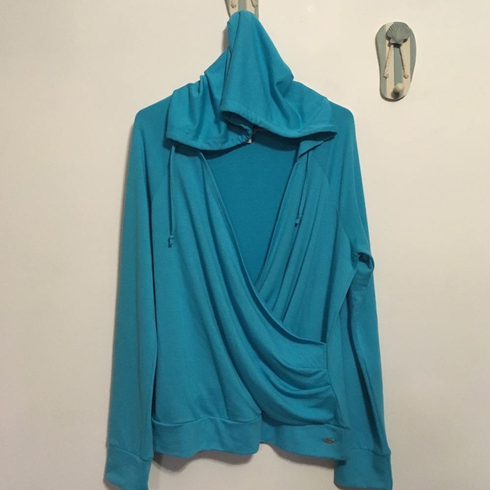 Open front sweatshirt