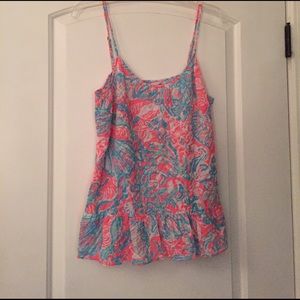 NWT Lilly Pulitzer peplum top