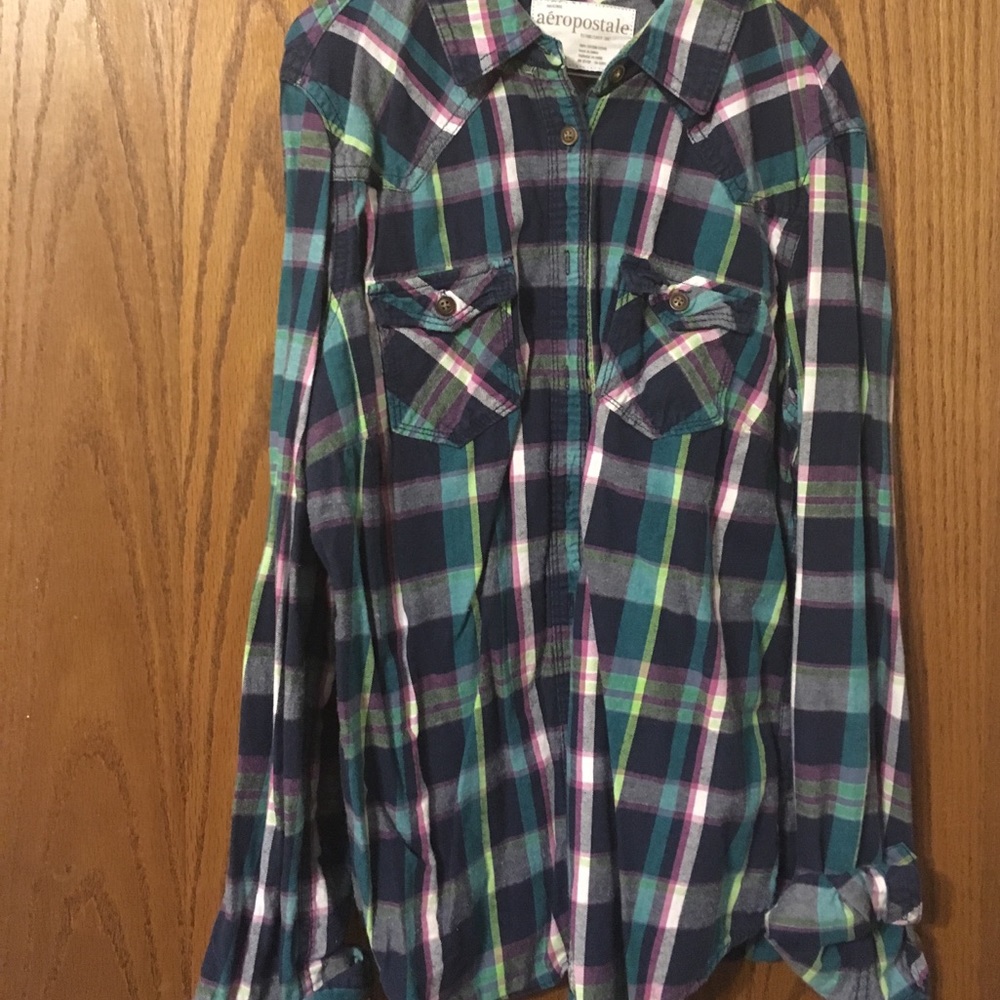 Aeropostale plaid shirt