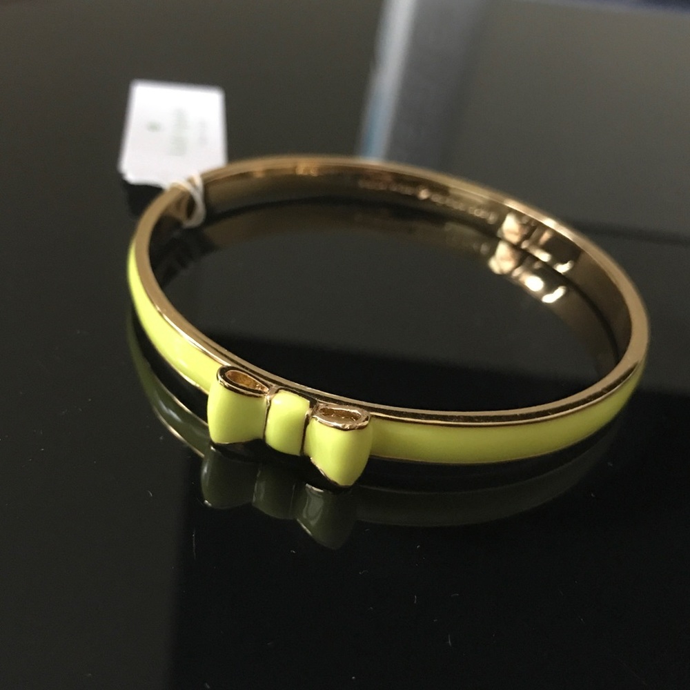 Kate Spade citron bracelet - TAKE A BOW