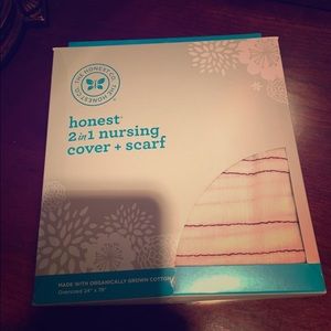 The Honest Company nursing scarf