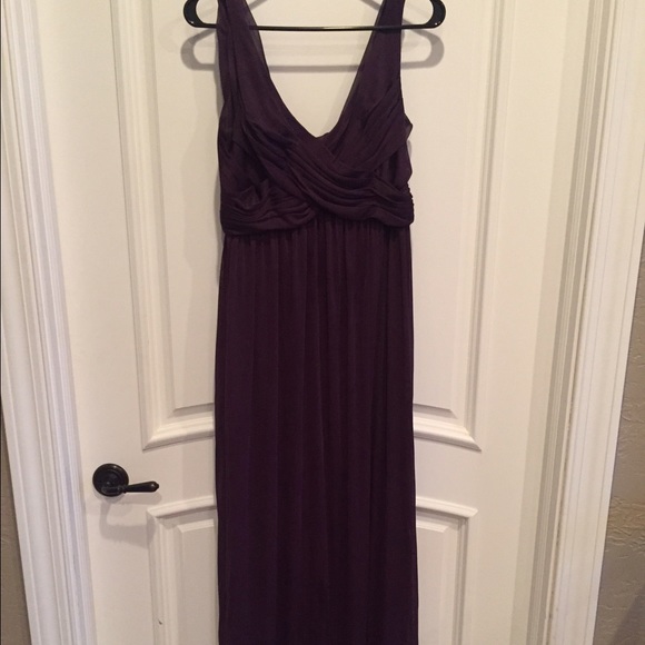 Plum Bridesmaid Dress - Picture 3 of 3