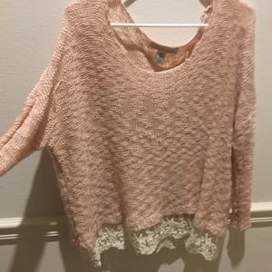 PINK SWEATER