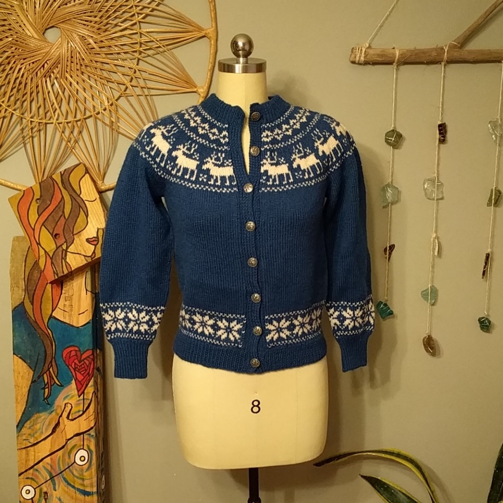 Handmade? Wool Nordic Sweater