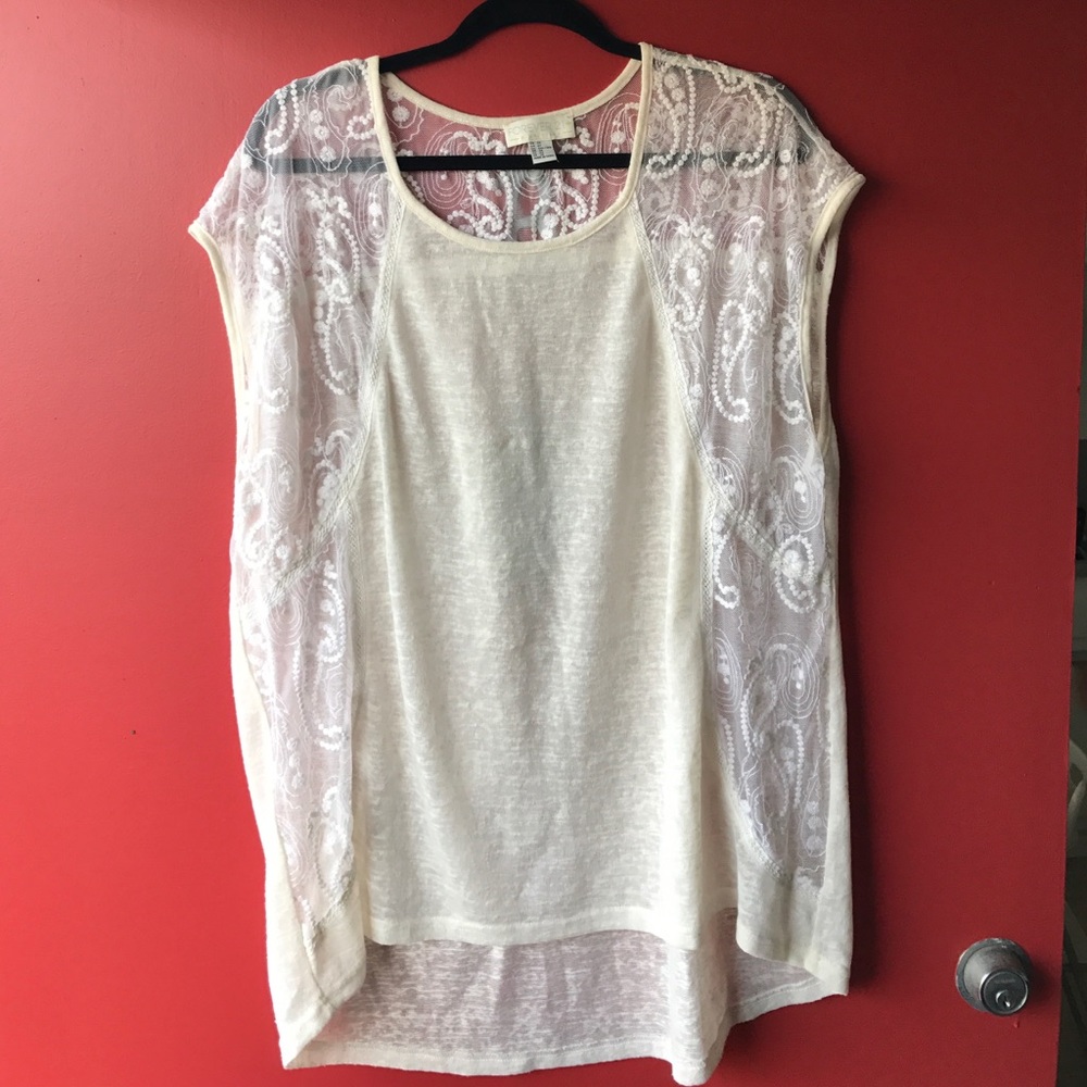 Cap sleeve tee