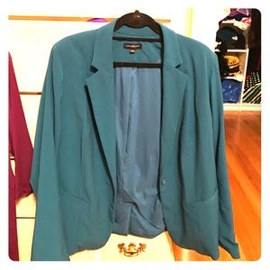 Blue Lane Bryant blazer