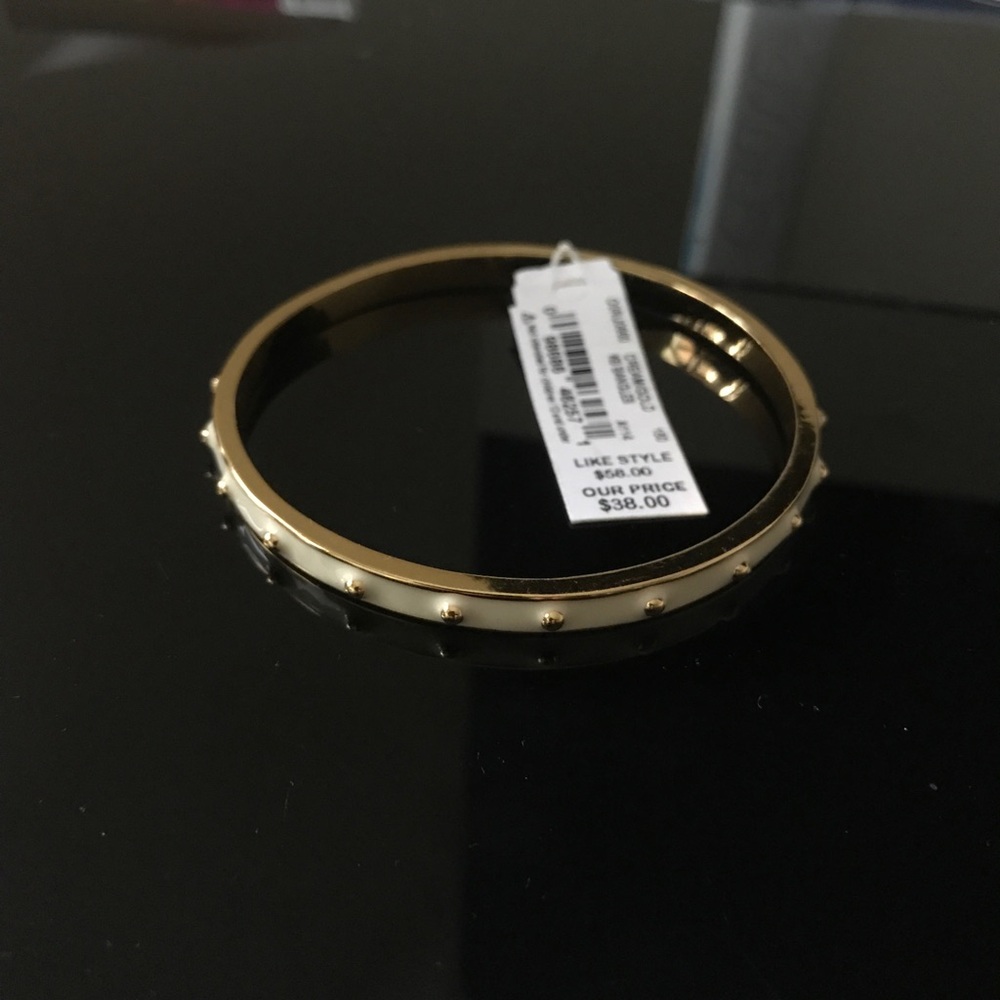 Kate Spade bracelet Cream/gold