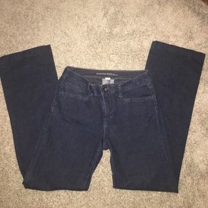 Denim dress pants