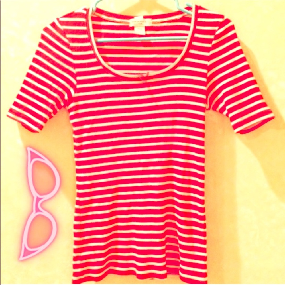 Banana Republic nautical striped top