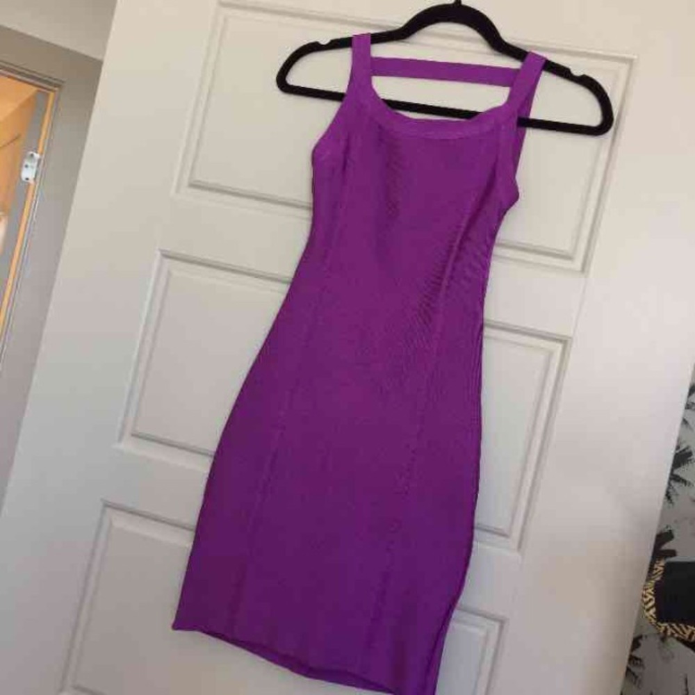 SEXY purple Bandage dress - Picture 7 of 8