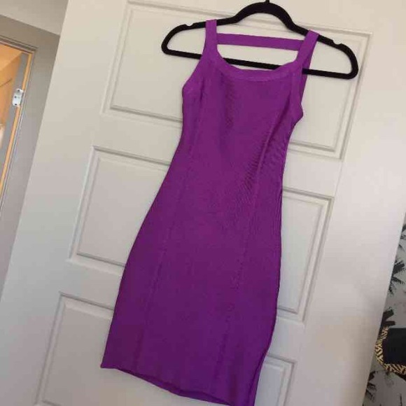 SEXY purple Bandage dress - Picture 7 of 8