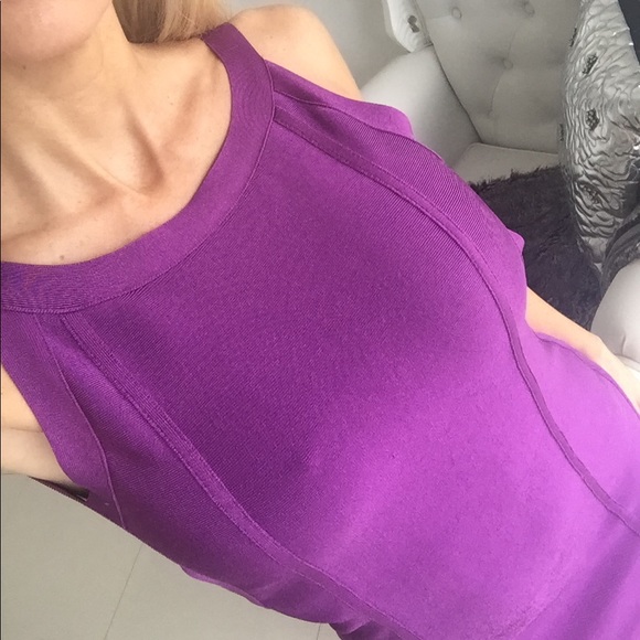 SEXY purple Bandage dress - Picture 5 of 8