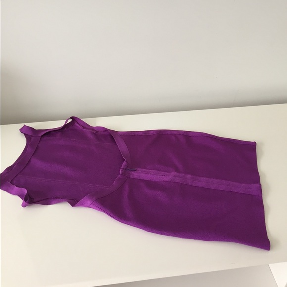 SEXY purple Bandage dress - Picture 6 of 8
