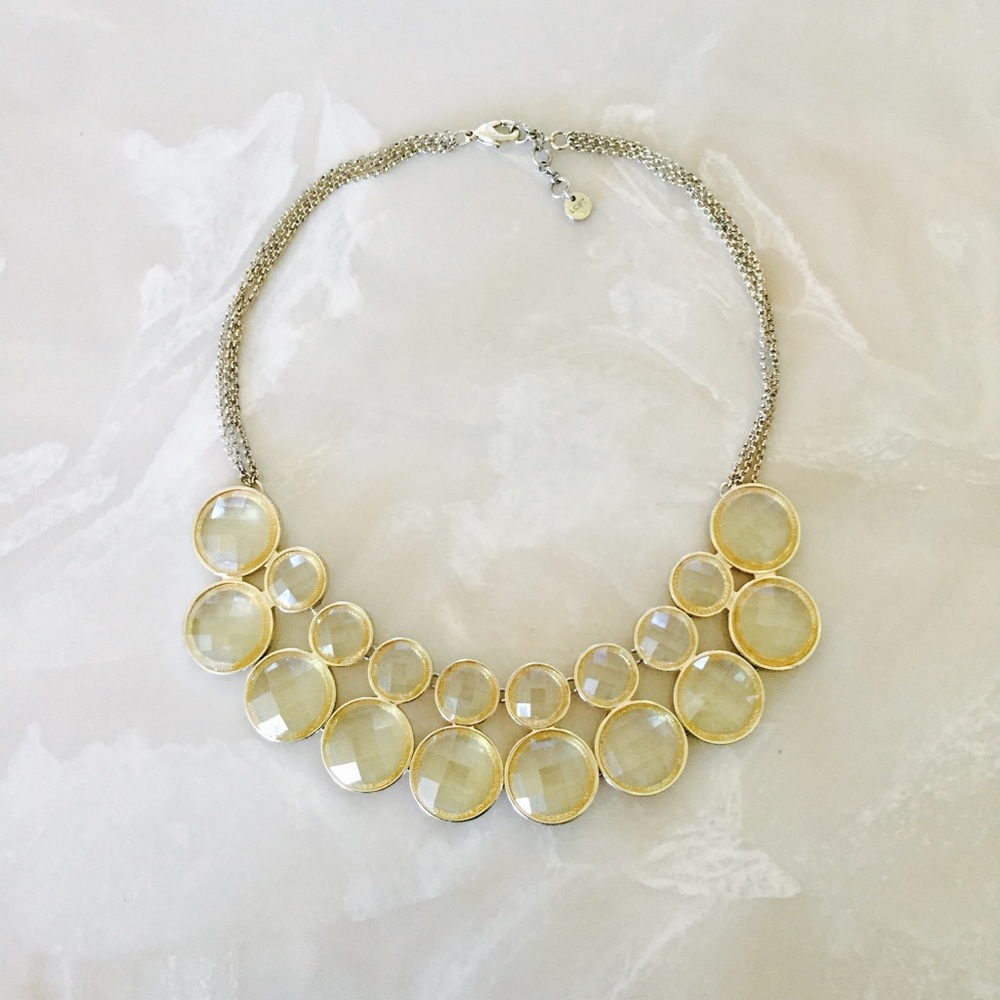 Ann Taylor LOFT Statement Collar Necklace Gold