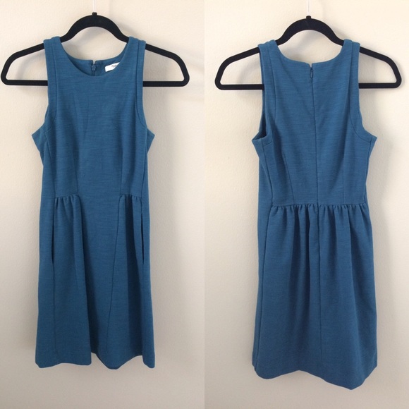 Madewell Keynote Dress in Blue Seascape - Picture 2 of 3