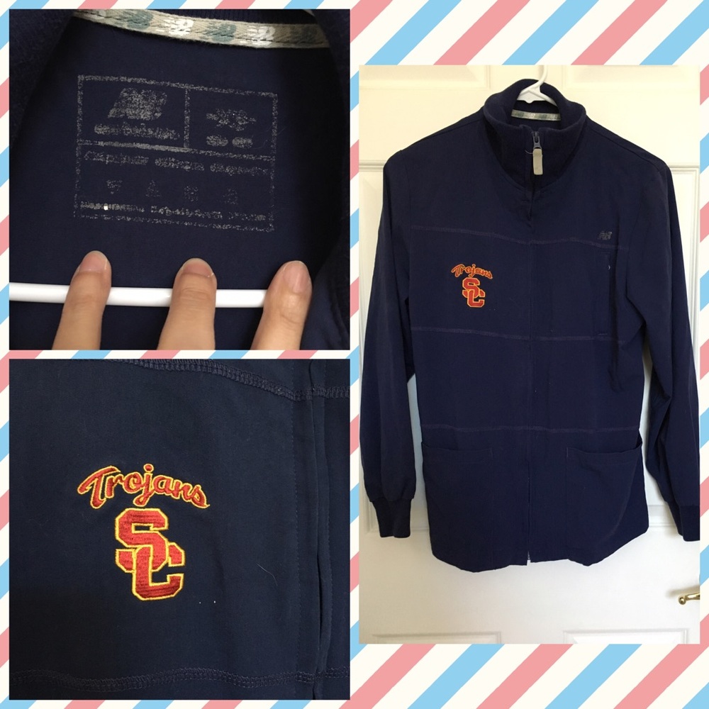 ❎USC zip up jacket