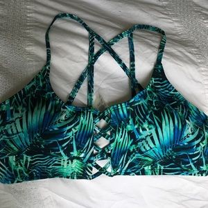 Brand new pink Victoria secret bathing suit top