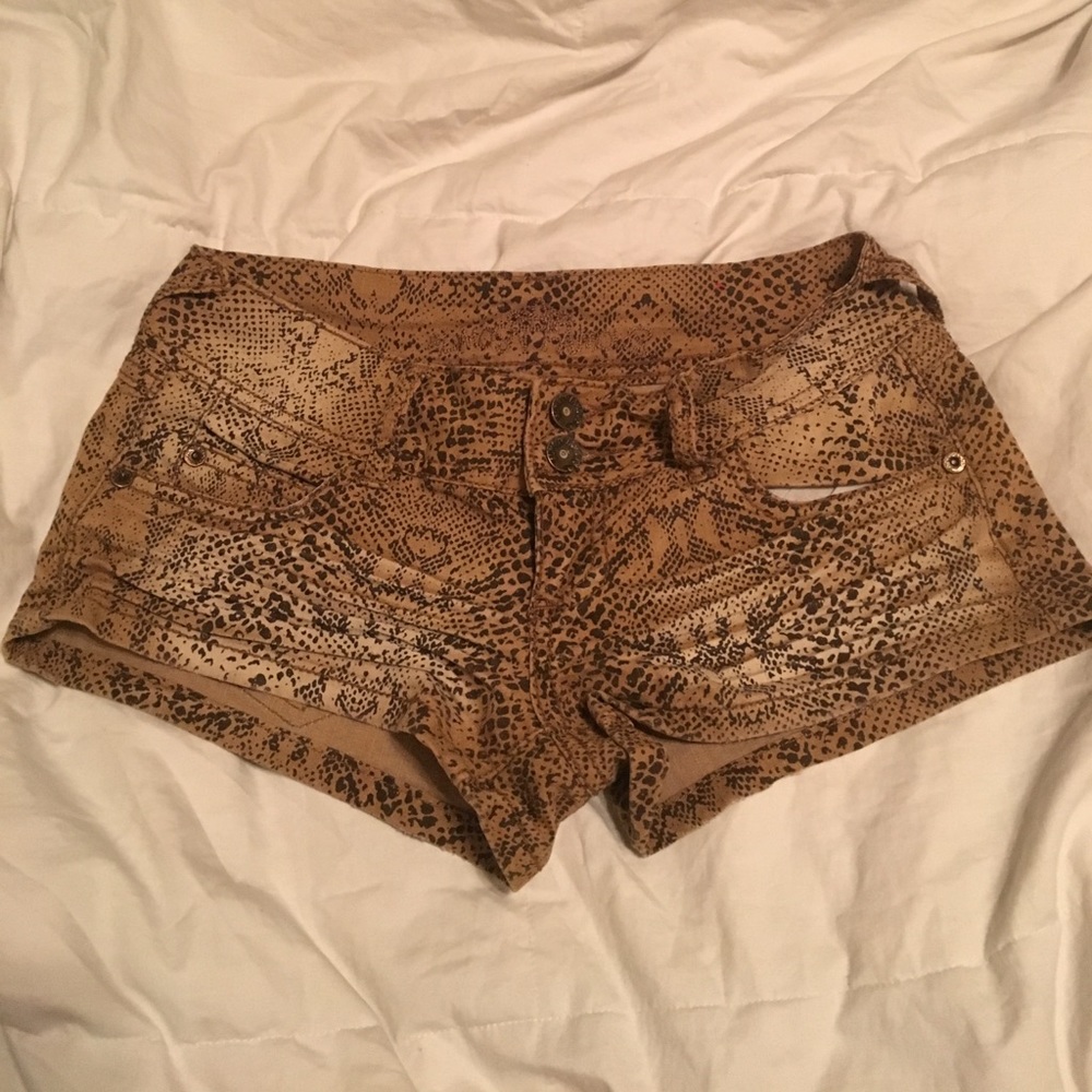 Cheetah shorts