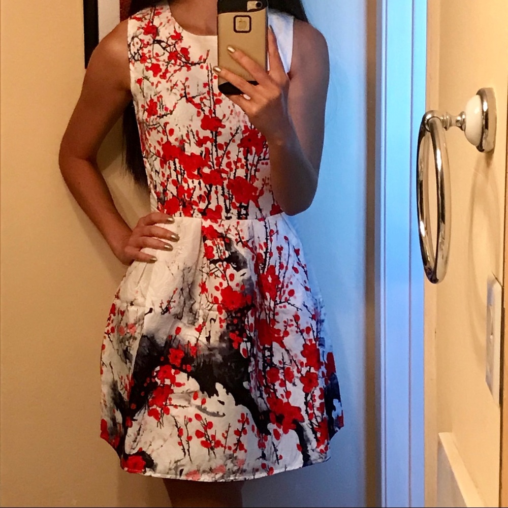 🔹LAST ONE🔹 Cherry Blossom Fit & Flare Dress - Picture 8 of 8