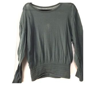 Forest green XS top