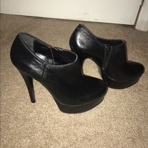 Aldo Black Platform Bootie