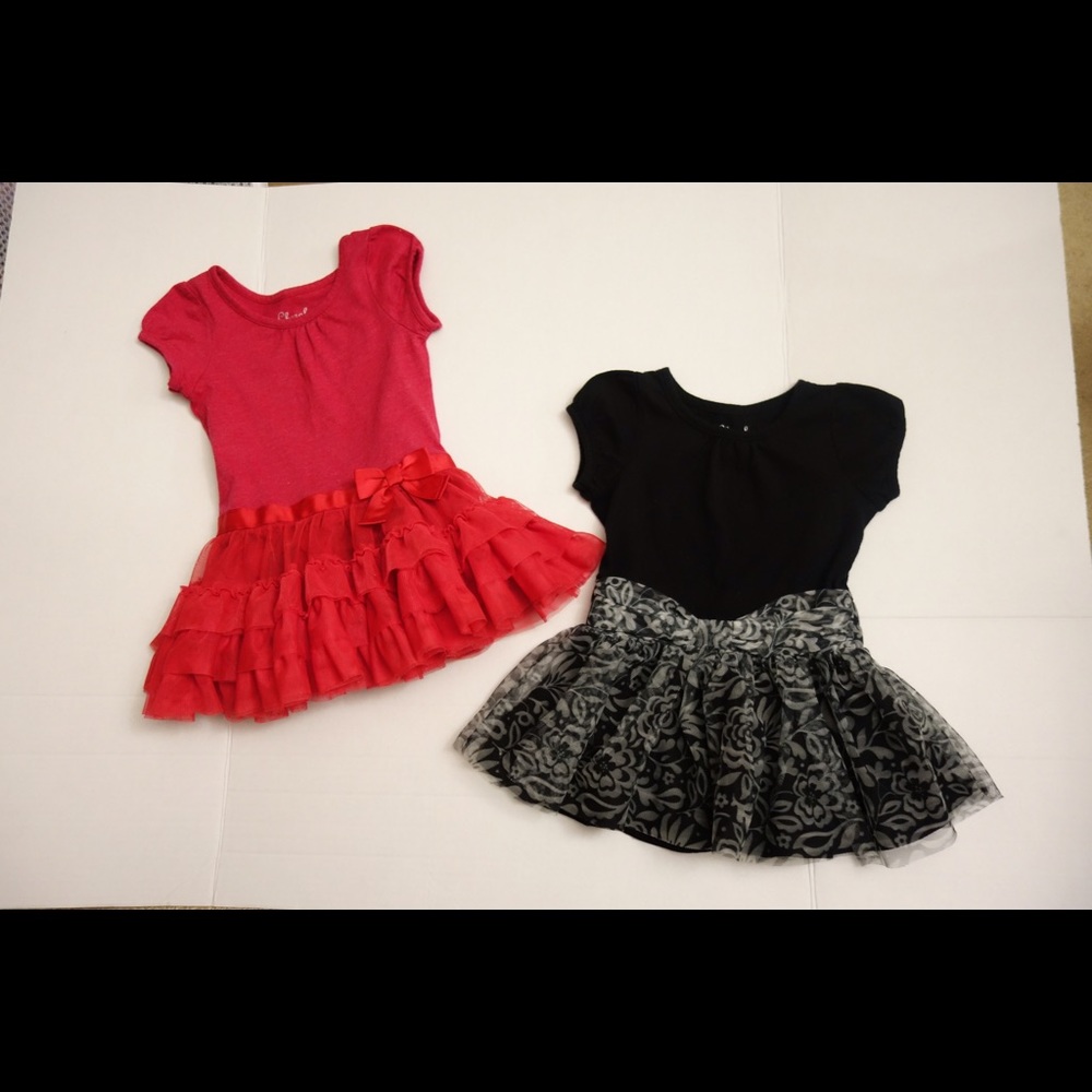 Two cute baby dresses- 18 months- perfect