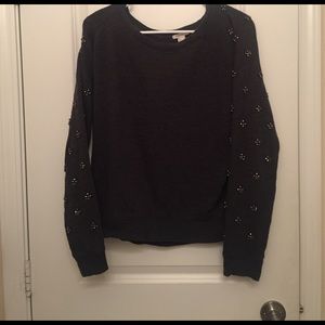 Beaded pullover