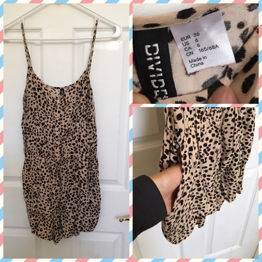 ❎H&m Leopard jumper
