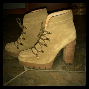 REPORT Signature Tan suede boots