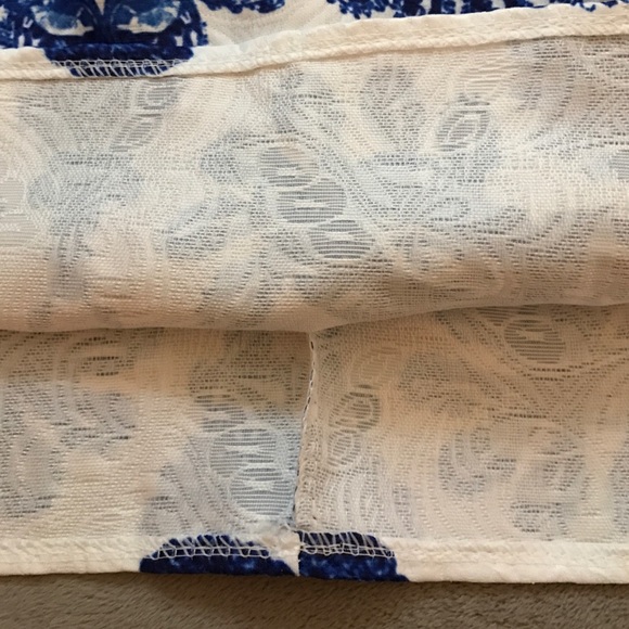 🔹LAST ONE🔹 Blue Antique Fit & Flare Dress - Picture 5 of 7